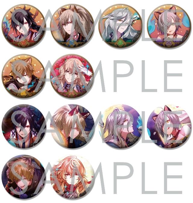 Rejet作品缶バッジ Rejet Collection JUNE BRIDE缶バッジ ～あふれんばかりの愛